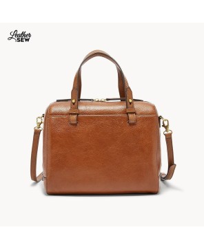 Satchels Leather Bag by Leather Sew