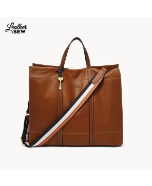 Large Tote Leather Bag by Leather Sew