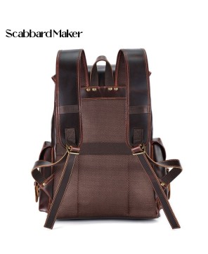 The Wax Genuine Leather Backpack.