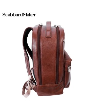 The Parker Genuine Leather Backpack.