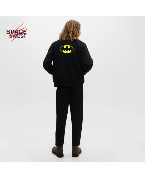 Batman Black Bomber Jacket