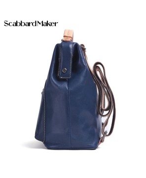 The Pouch Genuine Leather Backpack.