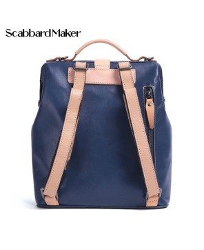 The Pouch Genuine Leather Backpack.