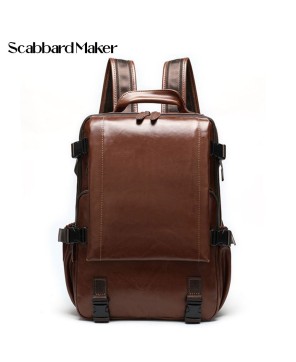 The Haversack Genuine Leather Backpack.