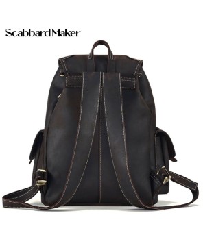 The Vacationer Genuine Leather Backpack.