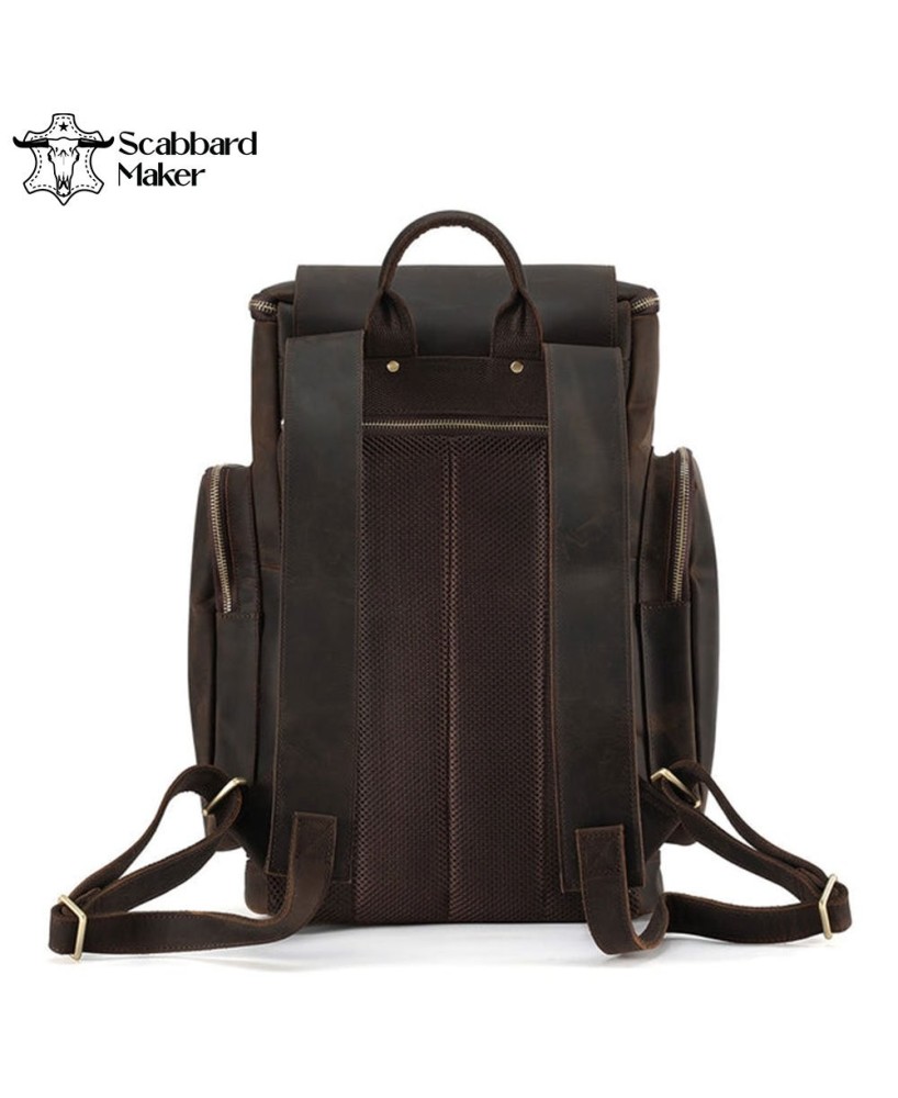 The Coordinator Genuine Leather Backpack.