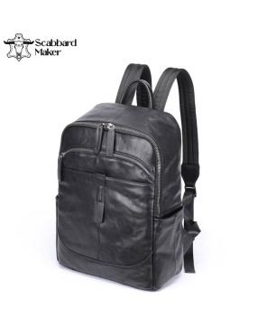 The Casual Genuine Leather Backpack.