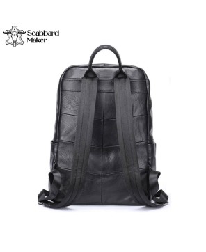 The Casual Genuine Leather Backpack.