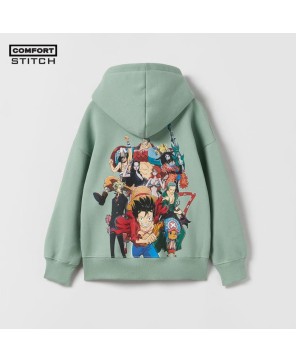 One Piece Green Hoodie