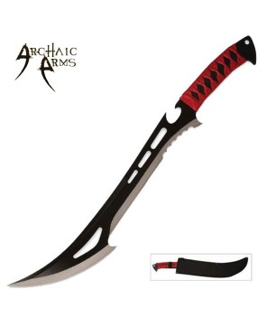 Red Guardian Fantasy Sword with Sheath - Archaic Arms