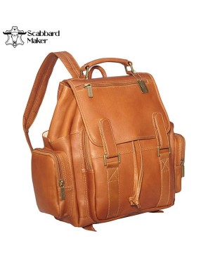 The Sierra Genuine Leather Backpack.