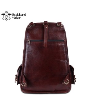 The Western Genuine Leather Backpack.