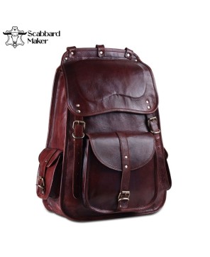 The Western Genuine Leather Backpack.