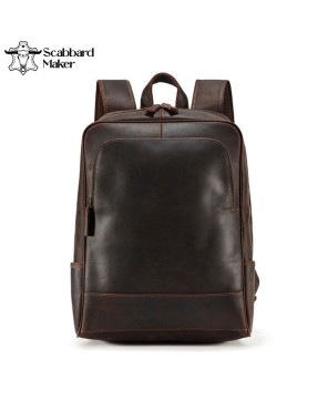 The Schooler Genuine Leather Backpack.