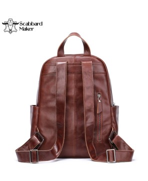 The City Genuine Leather Backpack.