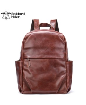 The City Genuine Leather Backpack.