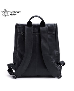 The Portable Genuine Leather Backpack.