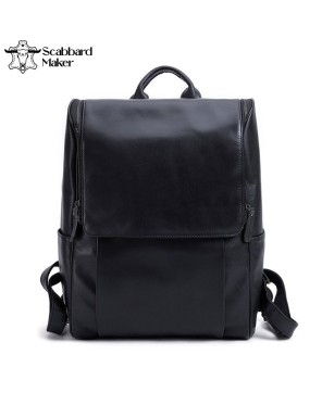 The Portable Genuine Leather Backpack.