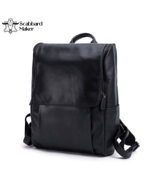 The Portable Genuine Leather Backpack.