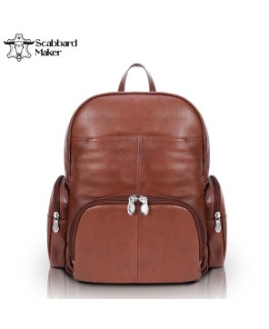 The Cumberland Genuine Leather Backpack.