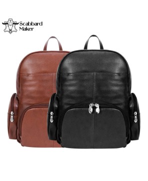 The Cumberland Genuine Leather Backpack.