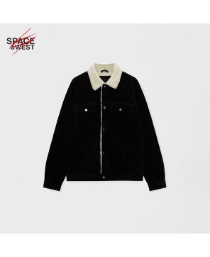 Faux Shearling Trucker Jacket