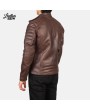 Brown Cowhide Leather Jacket