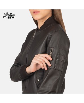 Brown Sheepskin Leather Jacket