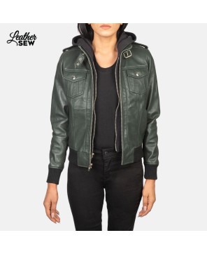 Green Leather Jacket