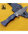 Premium Damascus Hunting Knife