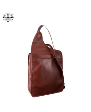 The Sabotino Genuine Leather Backpack.