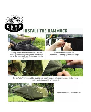 Versatile Camping Hammock Tent