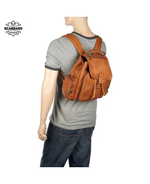 The Multi Genuine Leather Backpack.