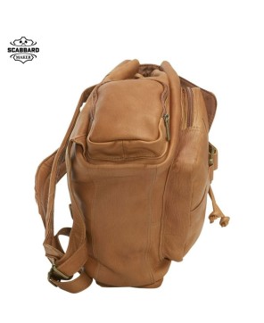 The Multi Genuine Leather Backpack.