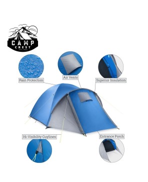 Camp in Comfort and Style with the Bracken 3-Man Tent