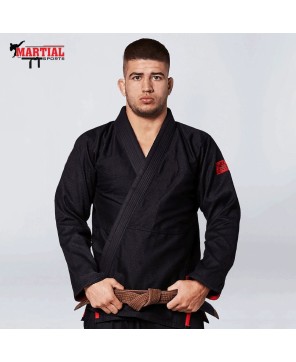 Pure Core Black BJJ Gi Suit - Premium Quality by Martial Sport