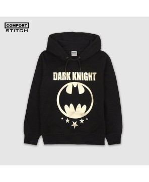 Batman-Inspired Black Hoodie for Everyday Heroics