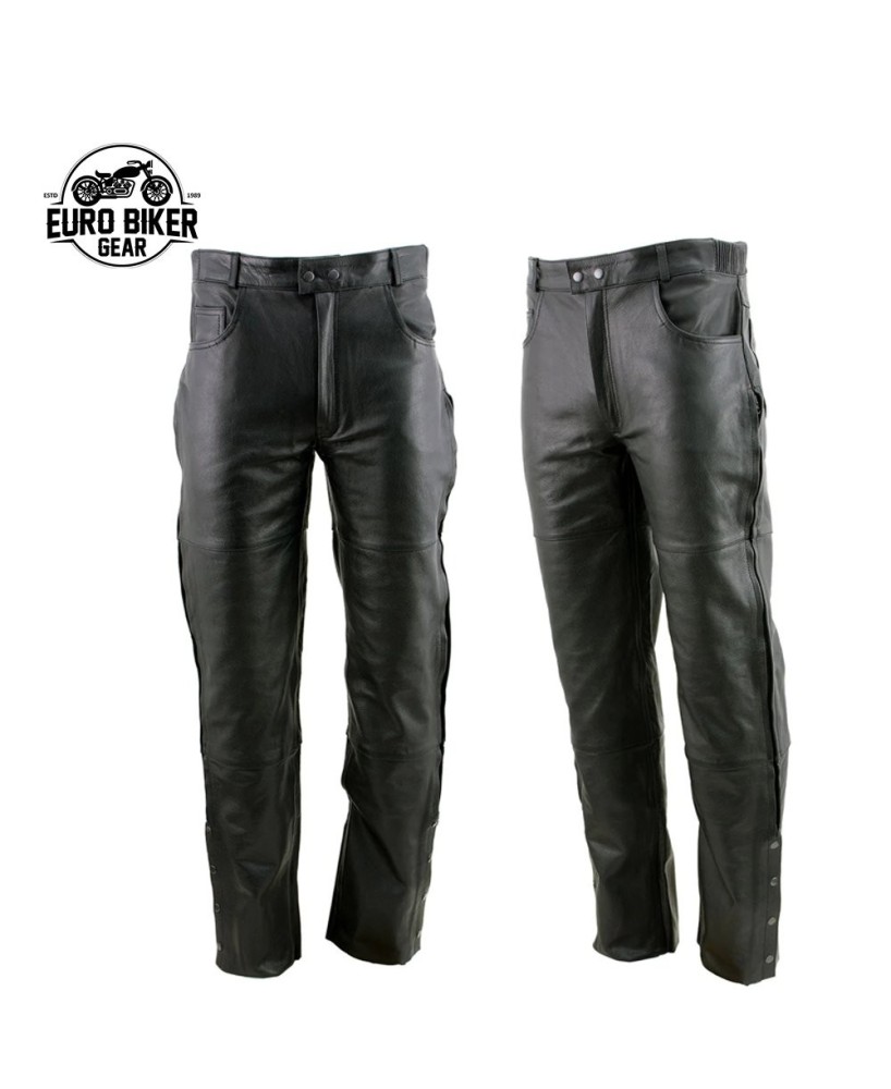 Premium Leather Motorcycle Over Pant