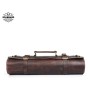 The Leather Chef Knife Roll 10 Slot - Premium Buffalo Leather