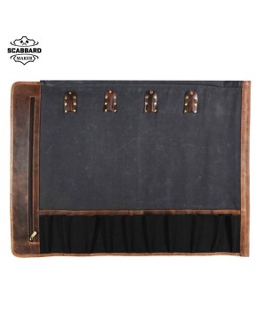 Malaga Canvas Knife Roll