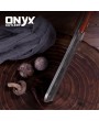 Handmade Carbon Steel Kitchen Cleaver Knife by Onyx Cutlery