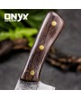 Custom Handmade Carbon Steel Meat Cleaver Vegetable Chopper Kitchen Knife by Onyx Cutlery