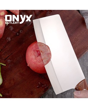 Custom Handmade Cleaver Stainless Steel Kitchen Slicer For Cooking Knife by Onyx Cutlery