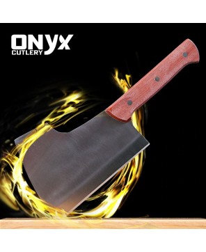 Custom Handmade Cleaver Chef Chop Bone Multifunctional Knife by Onyx Cutlery