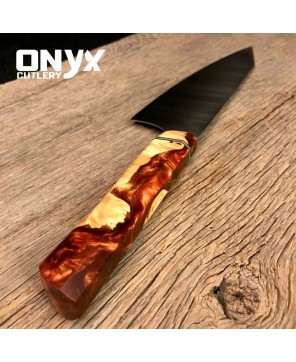 Custom Handmade carbon steel with Custom Handle by Onyx Cutlery