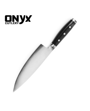 Custom Handmade Stainless Steel Kitchen Knife by Onyx Cutlery