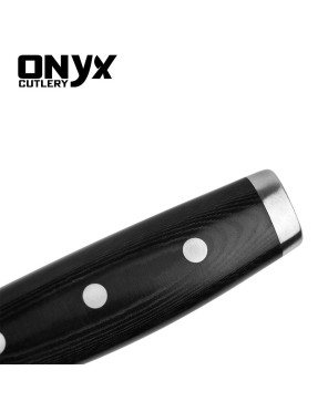 Custom Handmade Stainless Steel Kitchen Knife by Onyx Cutlery