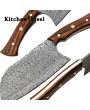 Kitchen Steel’s Damascus Cleaver Chopper – Handmade Cleaver Chef Knife