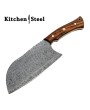 Kitchen Steel’s Damascus Cleaver Chopper – Handmade Cleaver Chef Knife