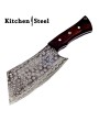 Handmade Damascus Steel Cleaver Chopper Chef Kitchen Knife